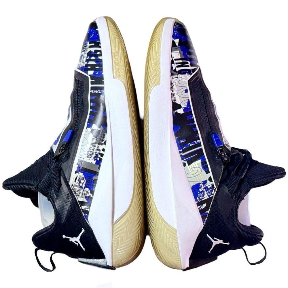 Air Jordan Jumpman Hustle 'Dark Concord' Basketball Shoes AQO397-500 Size 9.5 - Picture 11 of 16
